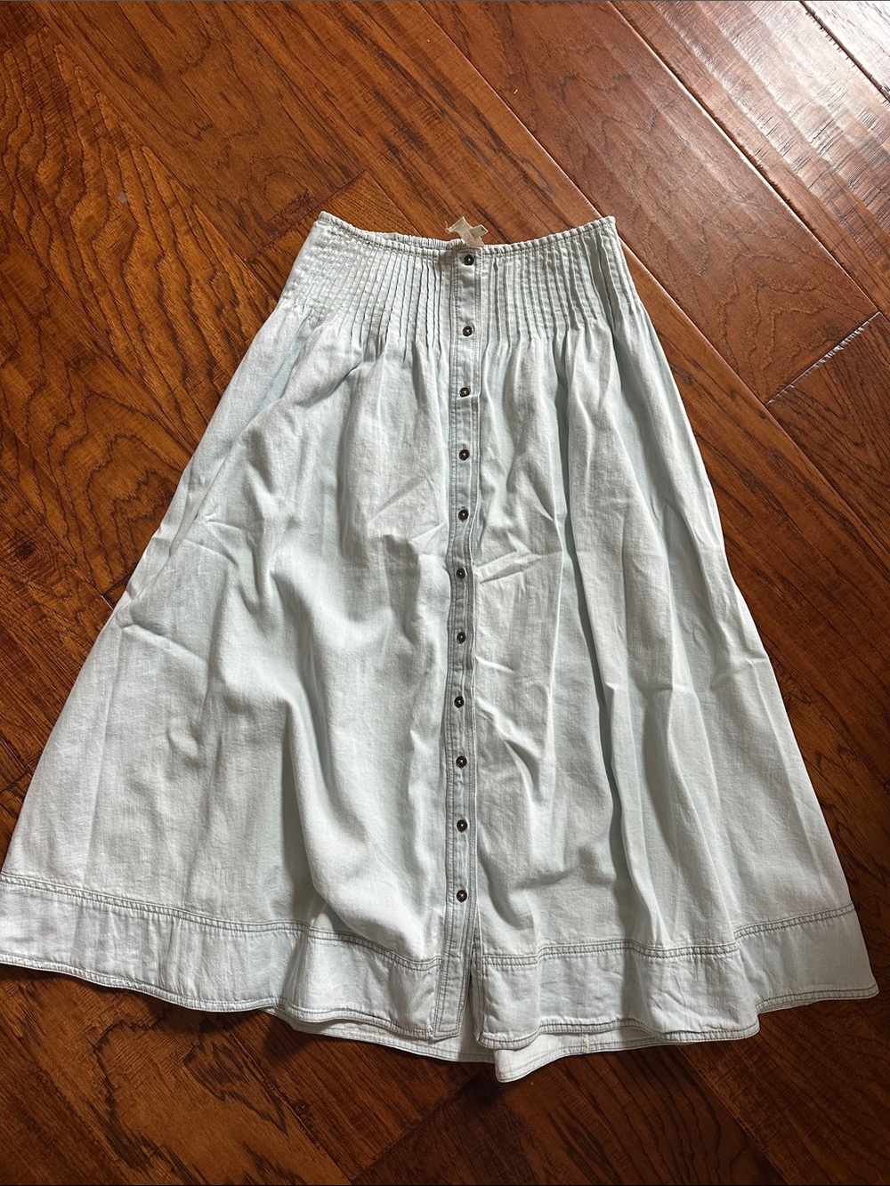 Anthropologie (Pilcro) Light Blue Denim Women's Skirt sz XS